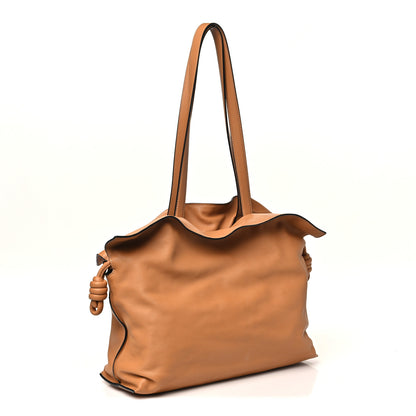 Loewe Calfskin Large Flamenco Knot Bag Warm Desert 2 of 10
