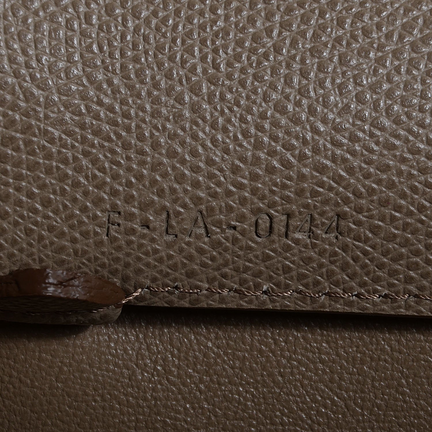 Celine Grained Calfskin Small Horizontal Cabas Phantom Taupe 8 of 9