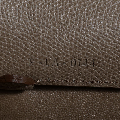Celine Grained Calfskin Small Horizontal Cabas Phantom Taupe 8 of 9