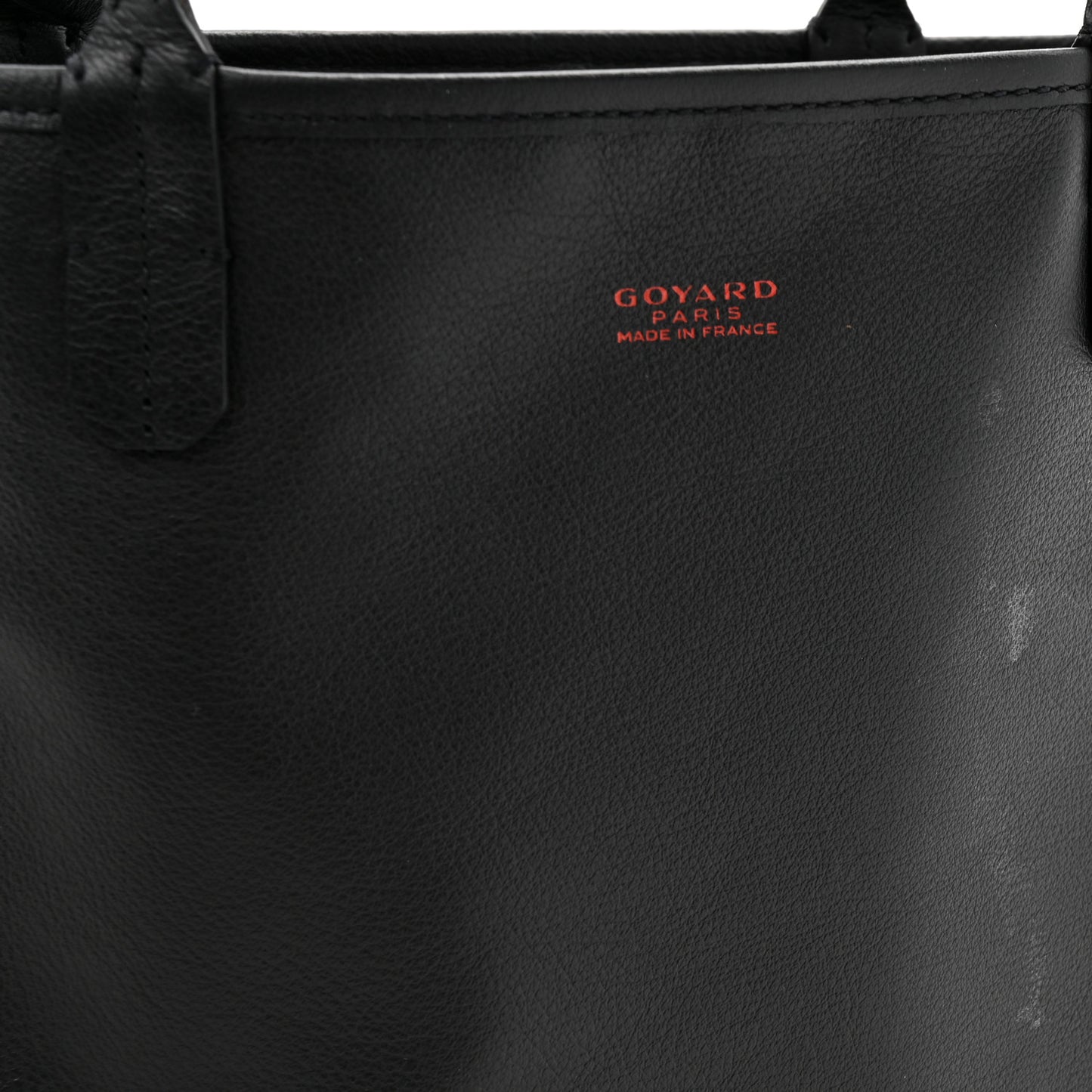 Goyardine Reversible Mini Anjou Black
