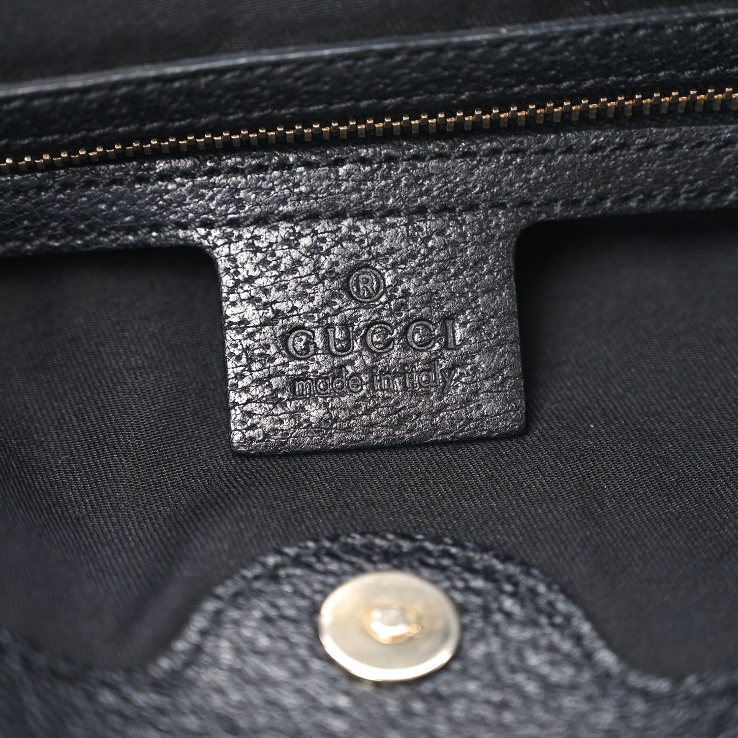 Gucci Monogram Medium Charmy Shoulder Bag Black 6 of 10