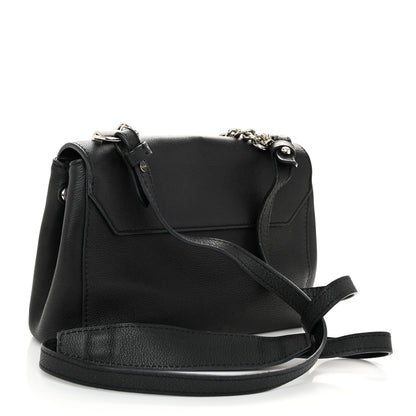 Louis Vuitton Calfskin Lockme II Chain Bag BB Black 3 of 11