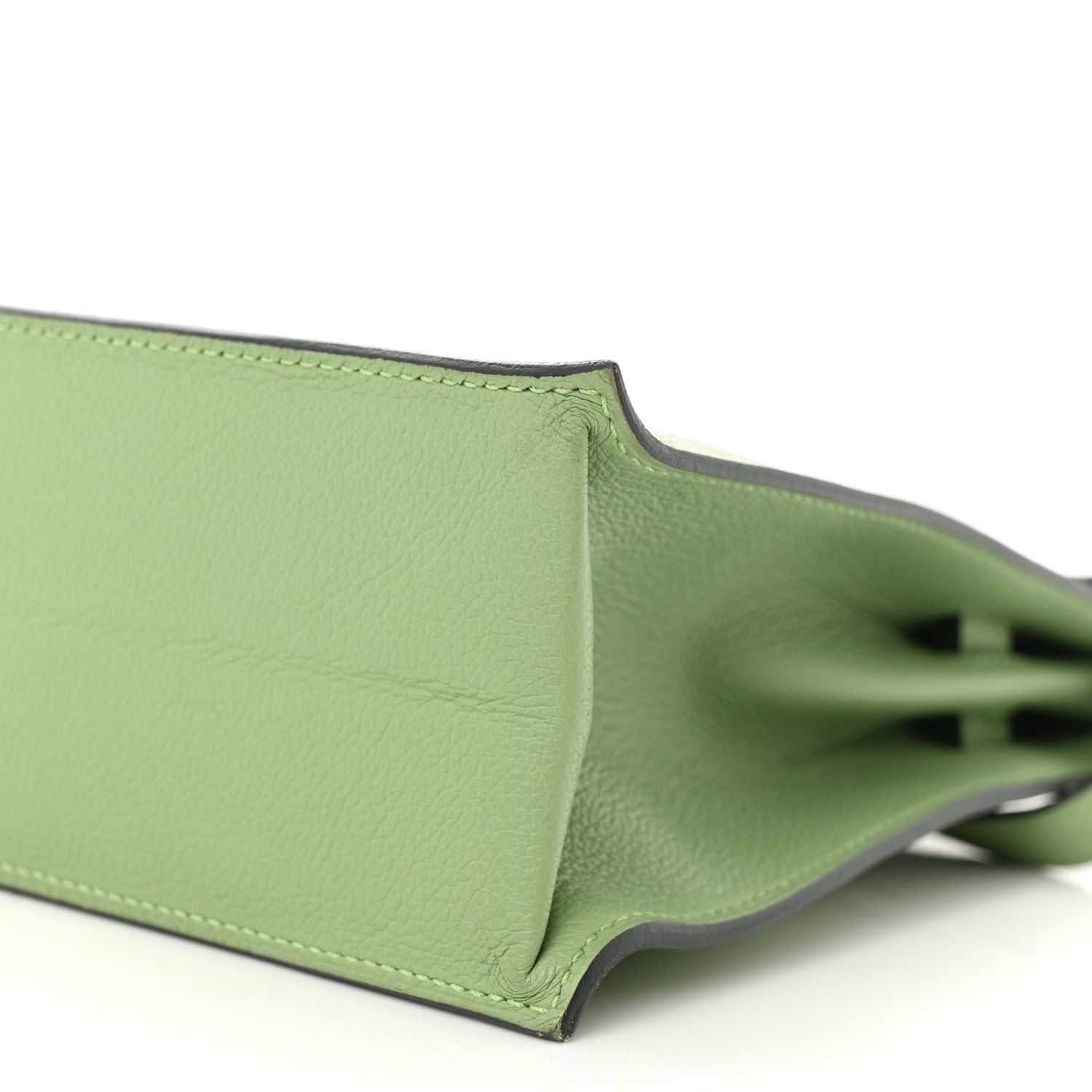 Hermes Evercolor Kelly Danse II Belt Bag Vert Criquet 10 of 13