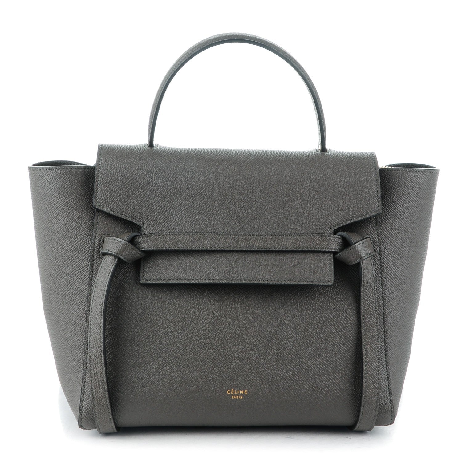 Celine Baby Grained Calfskin Micro Belt Bag Grey 1 of 9