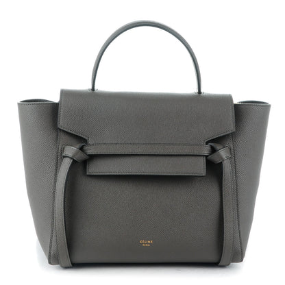 Celine Baby Grained Calfskin Micro Belt Bag Grey 1 of 9