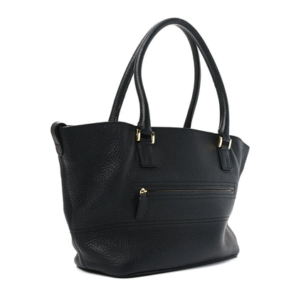 Loro Piana Grained Calfskin Bellevue Odessa Black 2 of 9