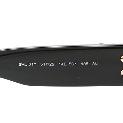 Miu Miu Acetate Sunglasses SMU01Y Black 5 of 8
