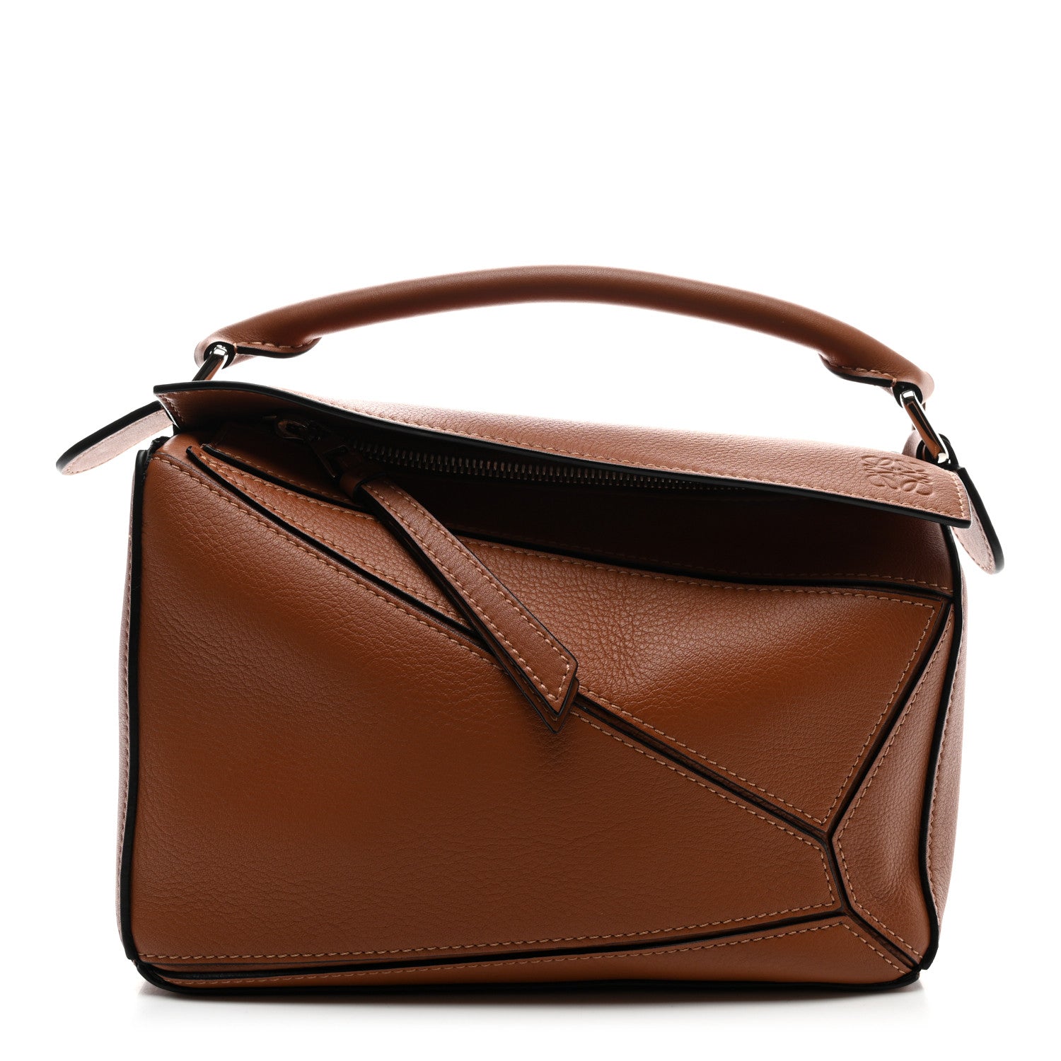 Loewe Calfskin Small Puzzle Bag Light Caramel 1 of 9
