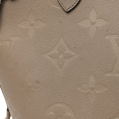 Louis Vuitton Empreinte Monogram Giant Neverfull MM Tourterelle 14 of 17