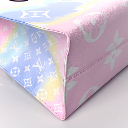 Louis Vuitton Monogram Escale Onthego GM Pastel 9 of 10