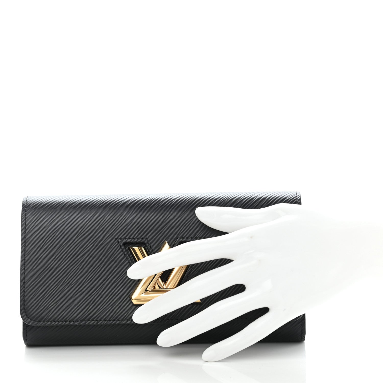 Louis Vuitton Epi Twist Wallet Black 2 of 7