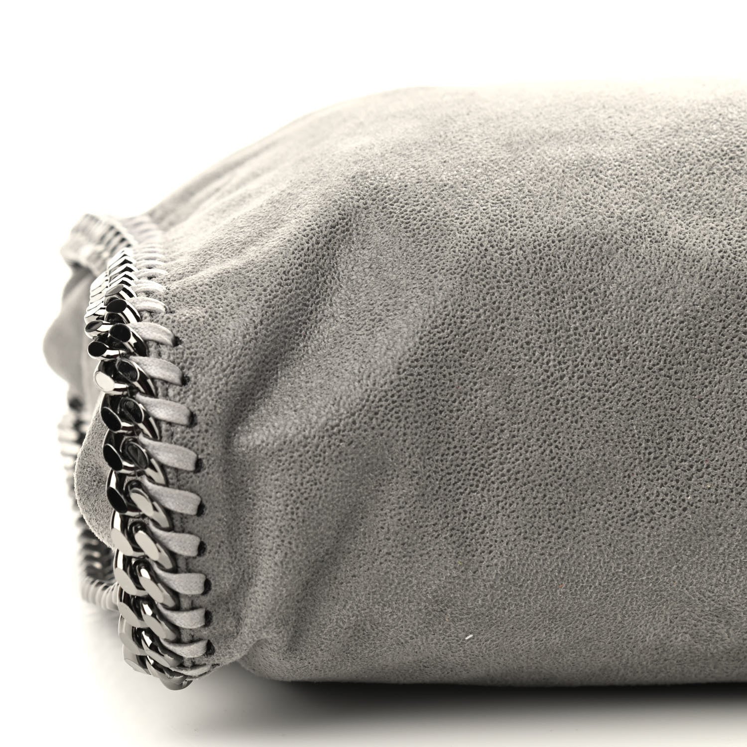 Stella McCartney Shaggy Deer Falabella Fold Over Tote Grey 8 of 9