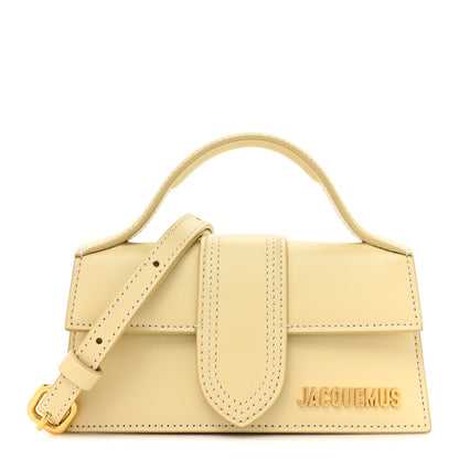 Jacquemus Smooth Calfskin Le Bambino Pale Yellow 1 of 14