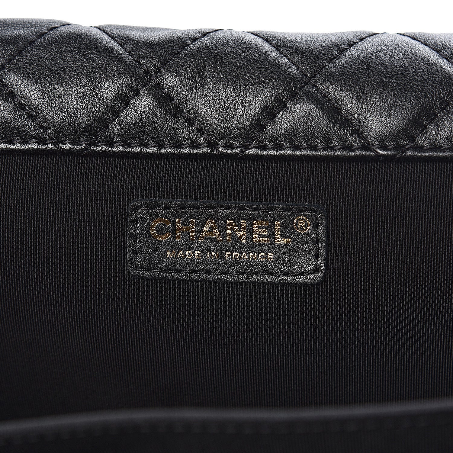 Chanel Calfskin Quilted XXL Travel Flap Bag Black 6 of 10