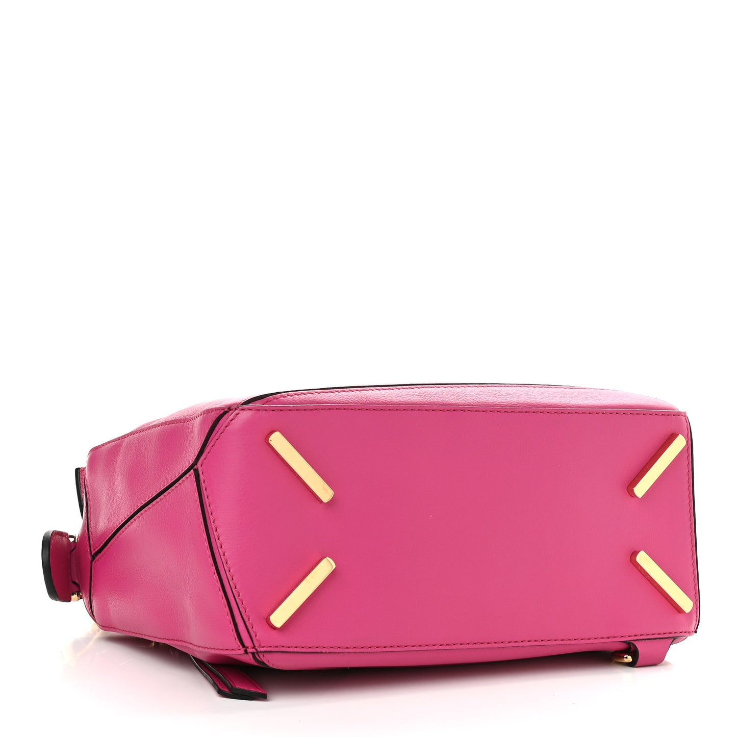 Calfskin Small Puzzle Bag Fuchsia