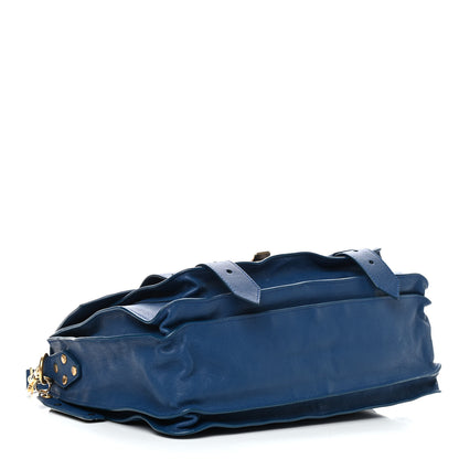 Proenza Schouler Lambskin Medium PS1 Satchel Peacock 3 of 9