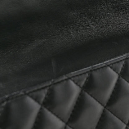 Chanel Lambskin Quilted East West Flap Black 13 of 13