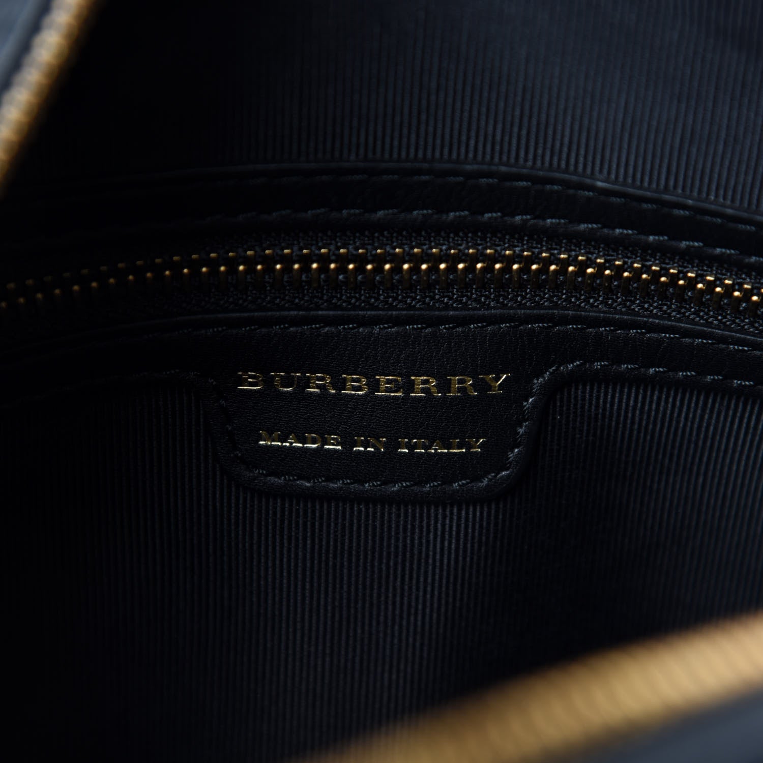 Burberry Smooth Calfskin 1983 Knight Check Link Bowling Bag Black 8 of 10