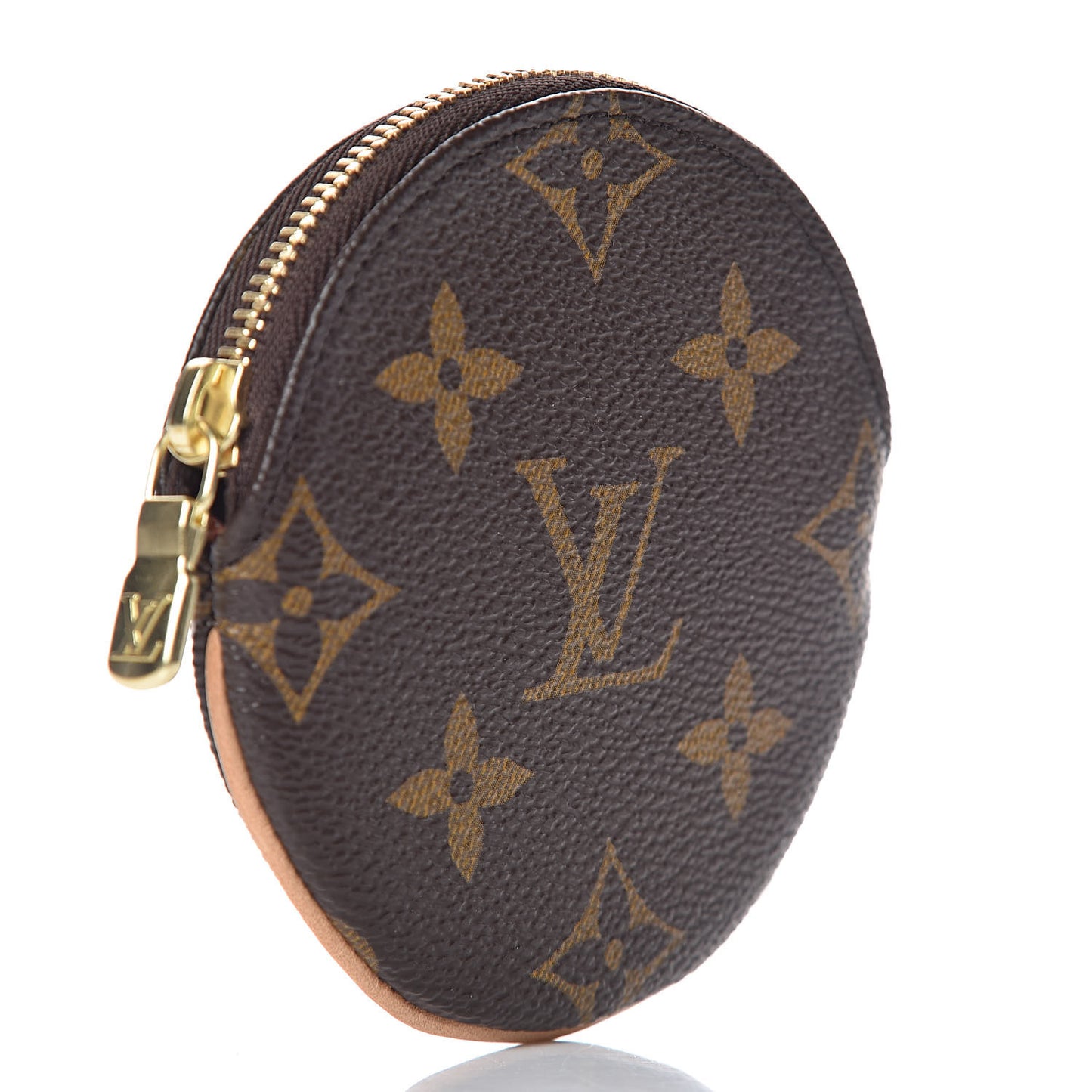 Monogram Round Coin Purse