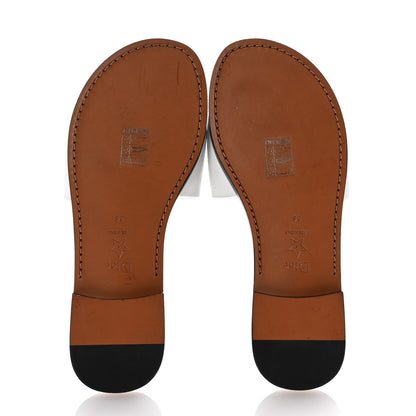 Christian Dior Calfskin Dio(r)evolution 10mm Slide Sandals 36 Off White 6 of 9