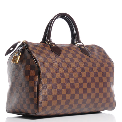 Louis Vuitton Damier Ebene Speedy 30 3 of 7