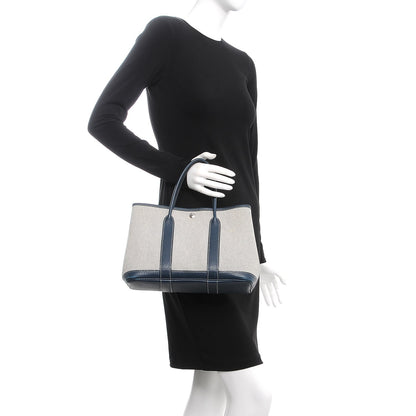 Hermes Toile Negonda Garden Party 30 TPM Bleu de Prusse 2 of 11