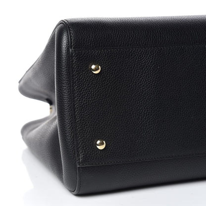 Chanel Grained Calfskin Medium Neo Executive Shopper Tote Black 8 of 10