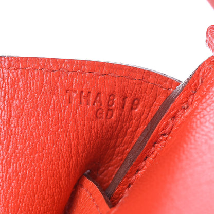Hermes Togo Birkin 30 Capucine 9 of 35