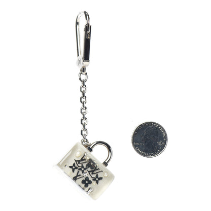 Louis Vuitton Resin Inclusion Speedy Bag Charm Key Chain White 2 of 3