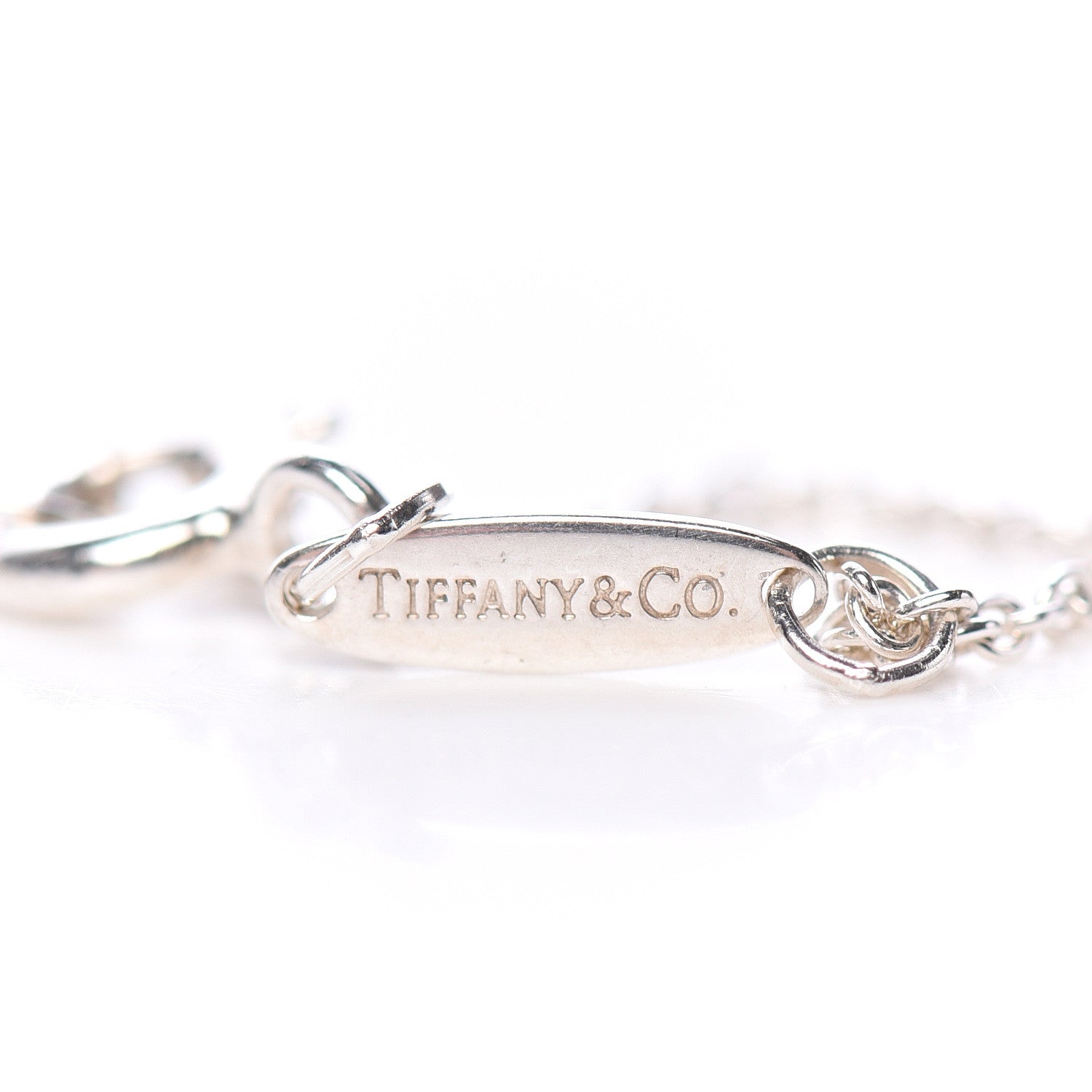 Tiffany Sterling Silver Diamond Elsa Peretti Diamonds by the Yard Sprinkle Necklace 72" 6 of 8