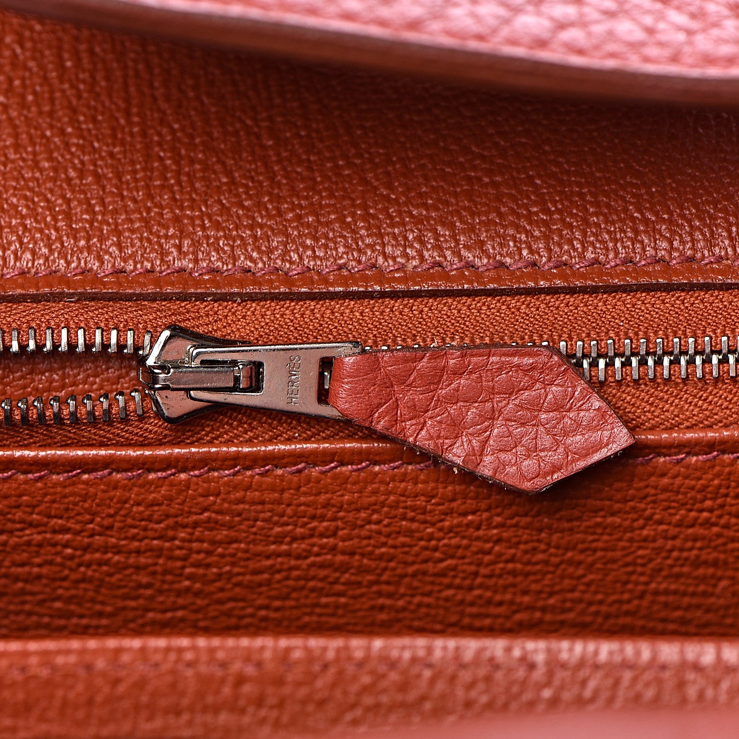 Hermes Taurillon Clemence Birkin 35 Rouge Venetian 35 of 46