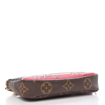Louis Vuitton Monogram 2017 Christmas Animation Mini Pochette Accessories 4 of 10