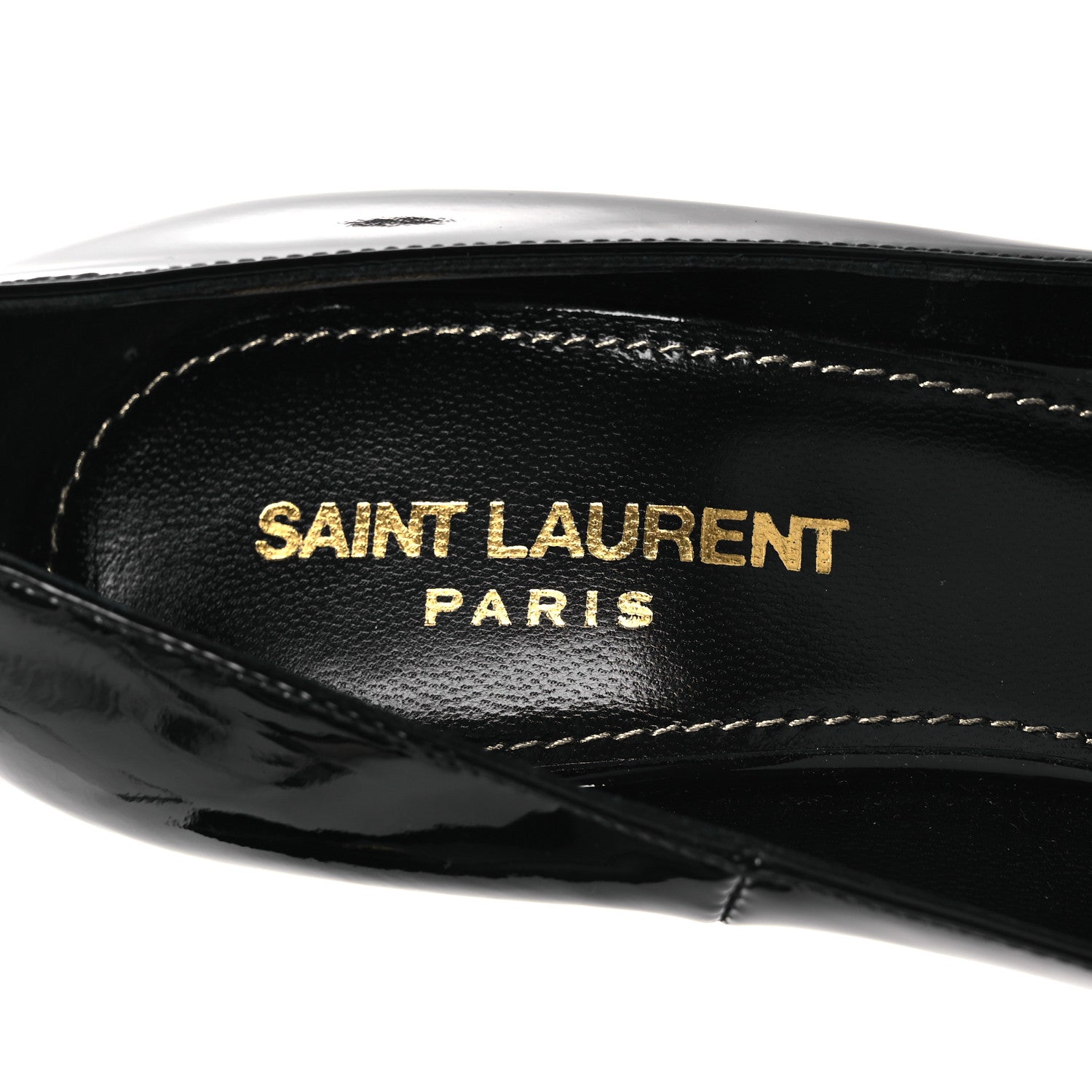 Saint Laurent Patent Opyum 110 Pumps 37 Black 9 of 11