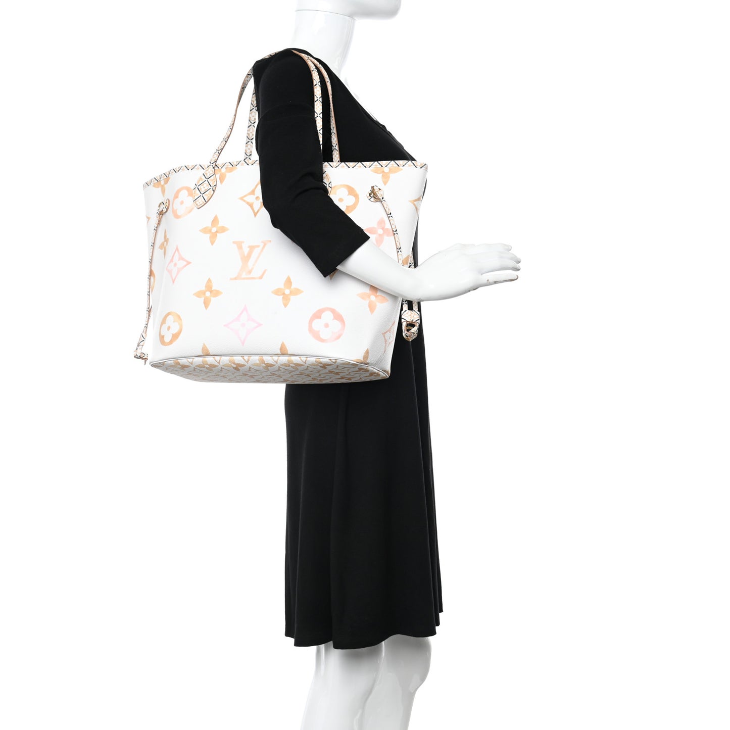 Monogram Giant By The Pool 2.0 Neverfull MM Beige