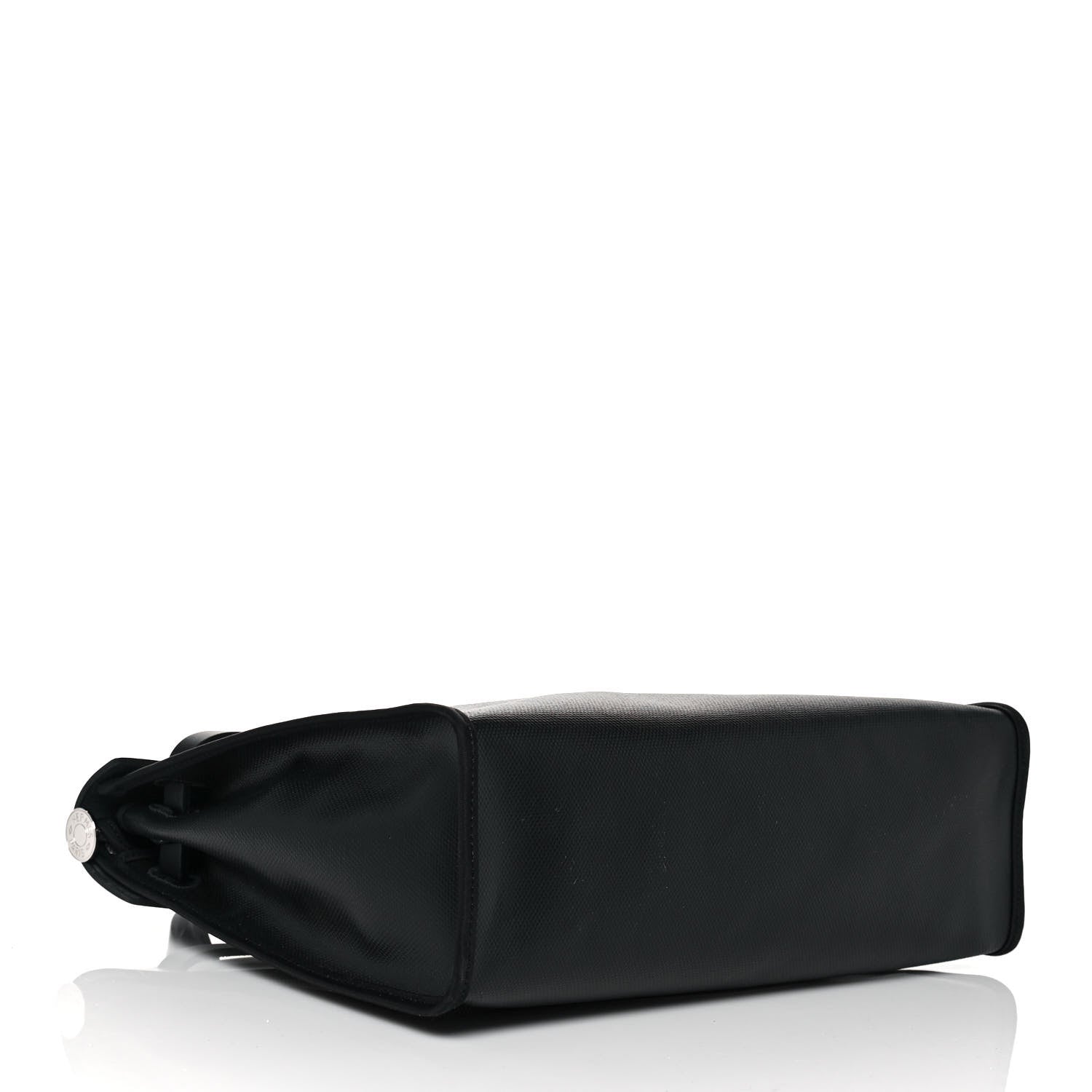 Hermes Toile H Berline Vache Hunter Herbag Zip PM 31 Black Ecru 5 of 13