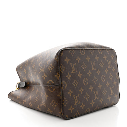 Louis Vuitton Monogram Neonoe MM Black 4 of 9