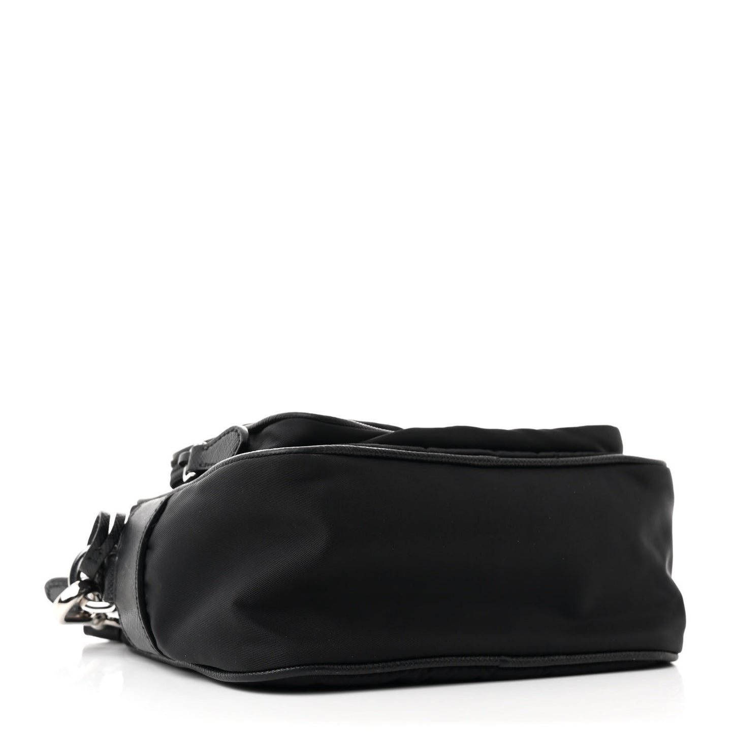 Tessuto Nylon Saffiano Re-Edition 2005 Camera Shoulder Bag Black