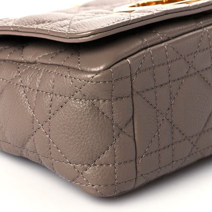 Christian Dior Calfskin Cannage Small Caro Bag Taupe 9 of 11