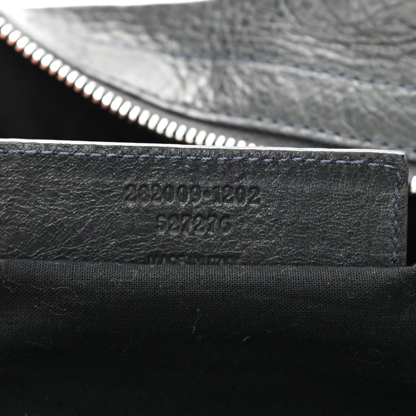 Agneau Giant 12 Silver Hardware Part Time Anthracite