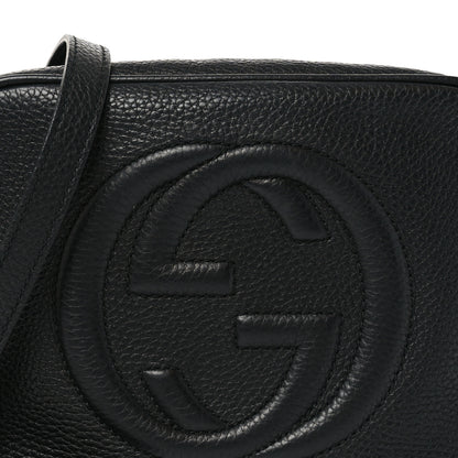 Gucci Pebbled Calfskin Small Soho Disco Bag Black 8 of 10