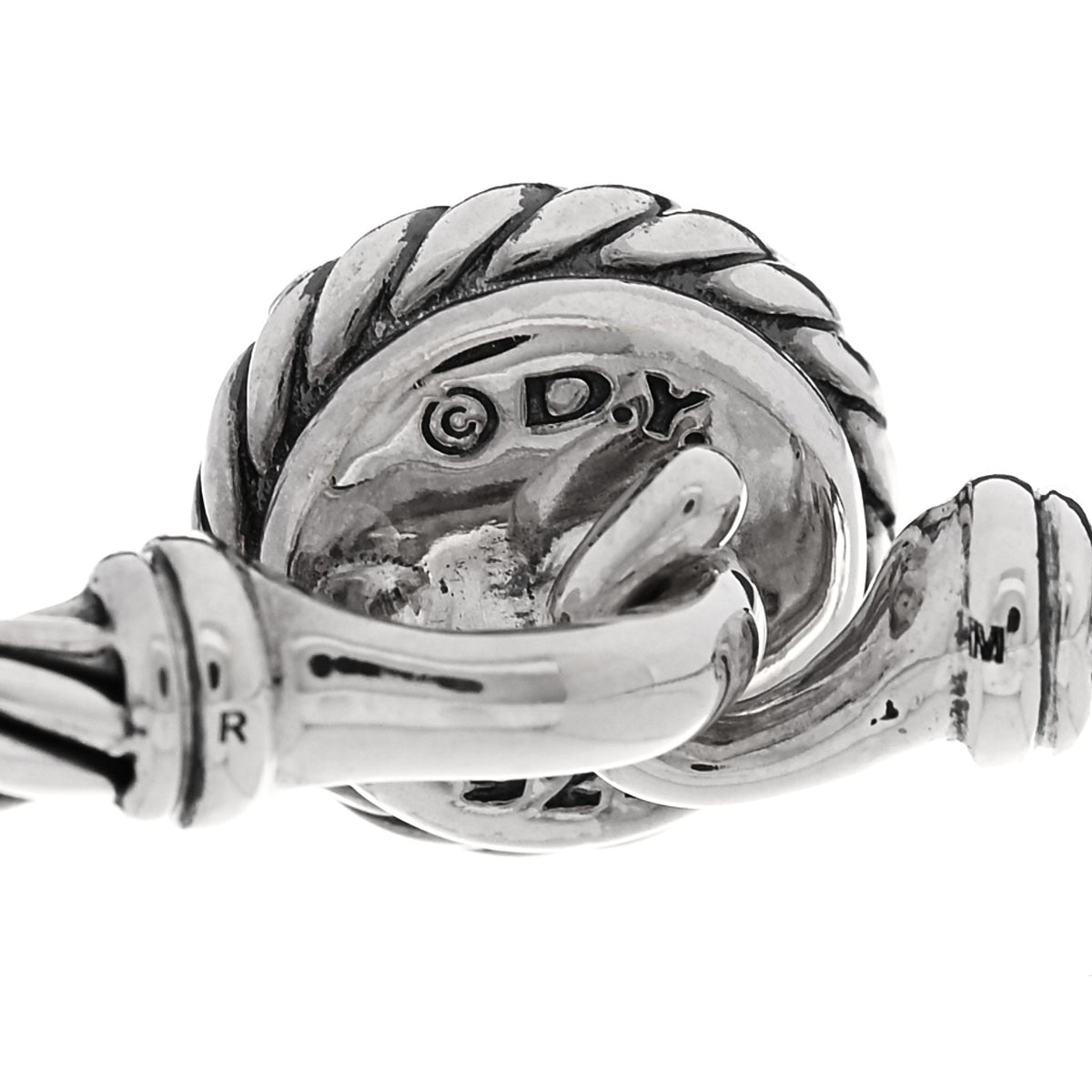 Sterling Silver Black Onyx 3mm Chatelaine Bracelet