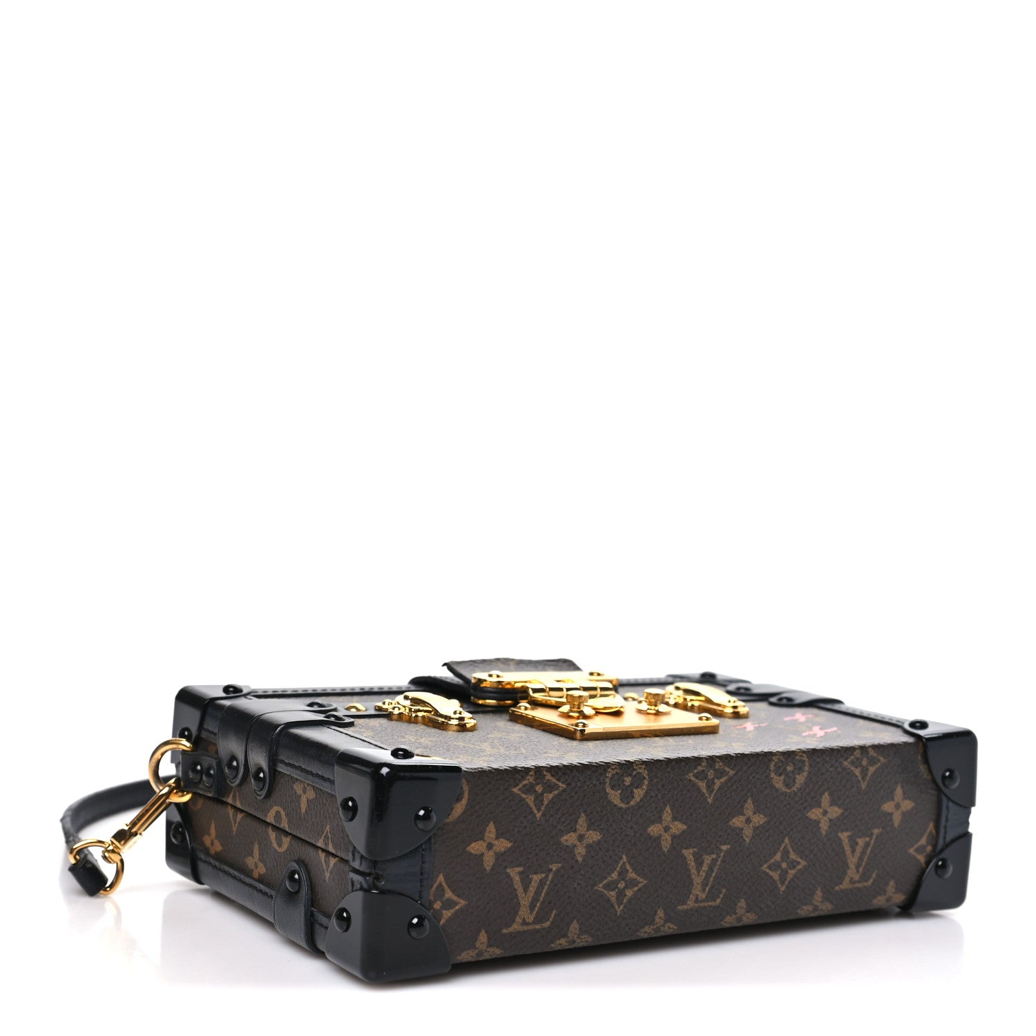 Louis Vuitton Monogram Petite Malle Black 4 of 11