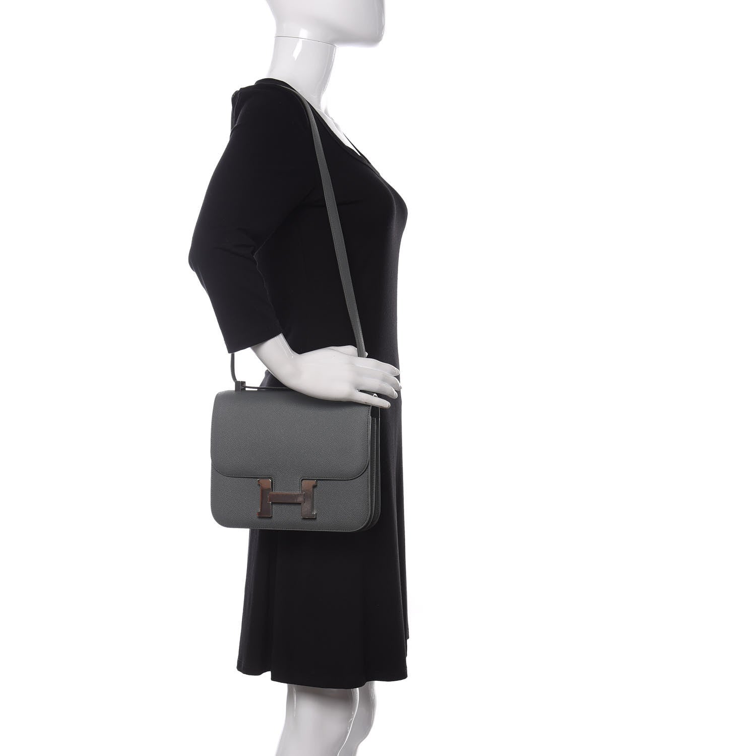 Hermes Epsom Constance 24 Vert Amande 2 of 9