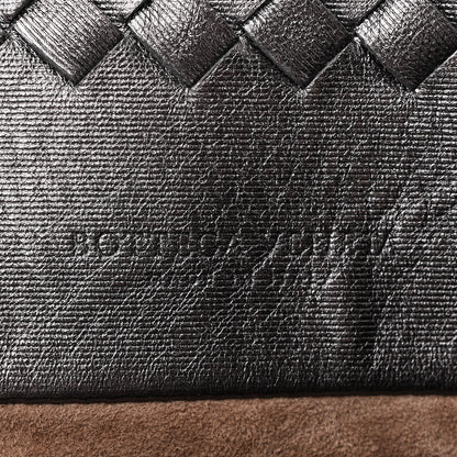 Bottega Veneta Metallic Nappa Intrecciato Small Cesta Tote Steel 6 of 12