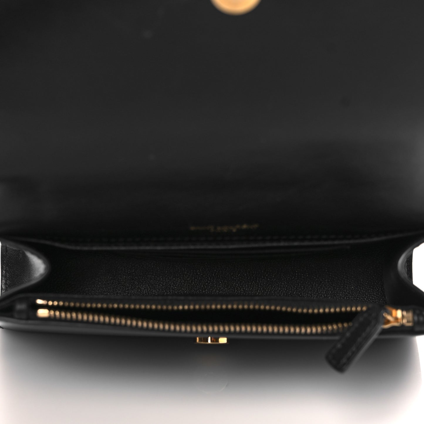 Smooth Calfskin Monogram Kate Belt Bag Black