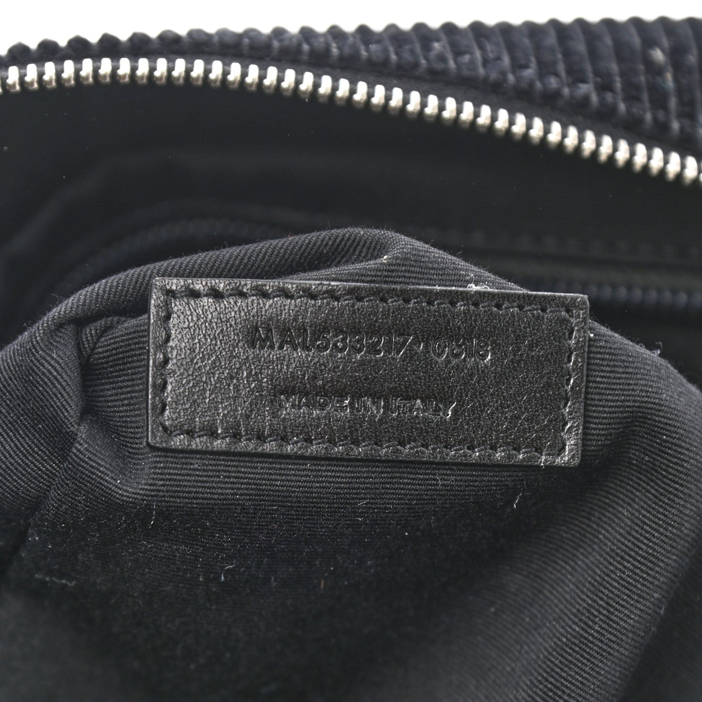 Corduroy Andy Duffle Bag Black
