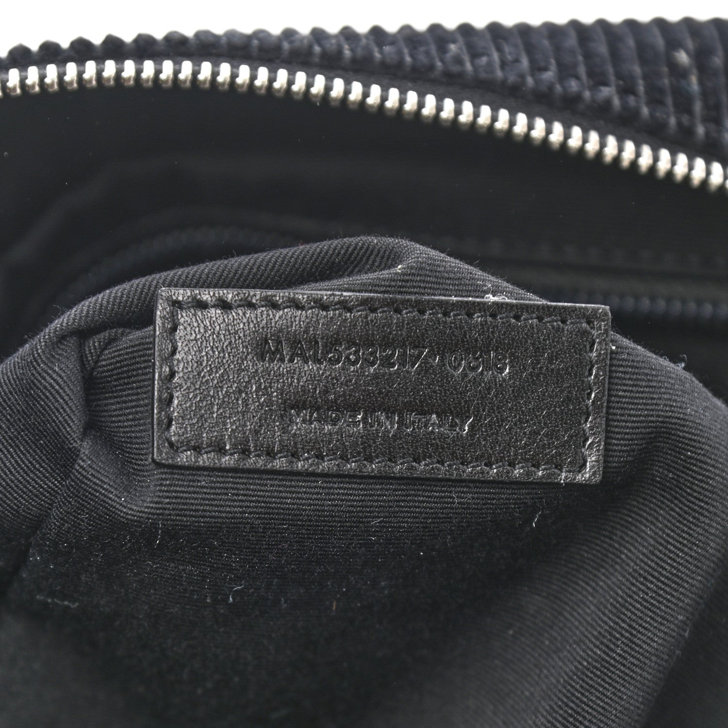 Saint Laurent Corduroy Andy Duffle Bag Black 6 of 10