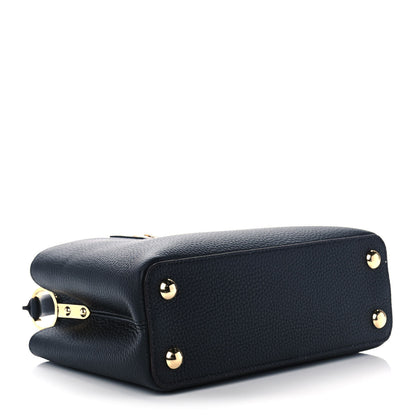 Louis Vuitton Taurillon Capucines BB Black 4 of 9