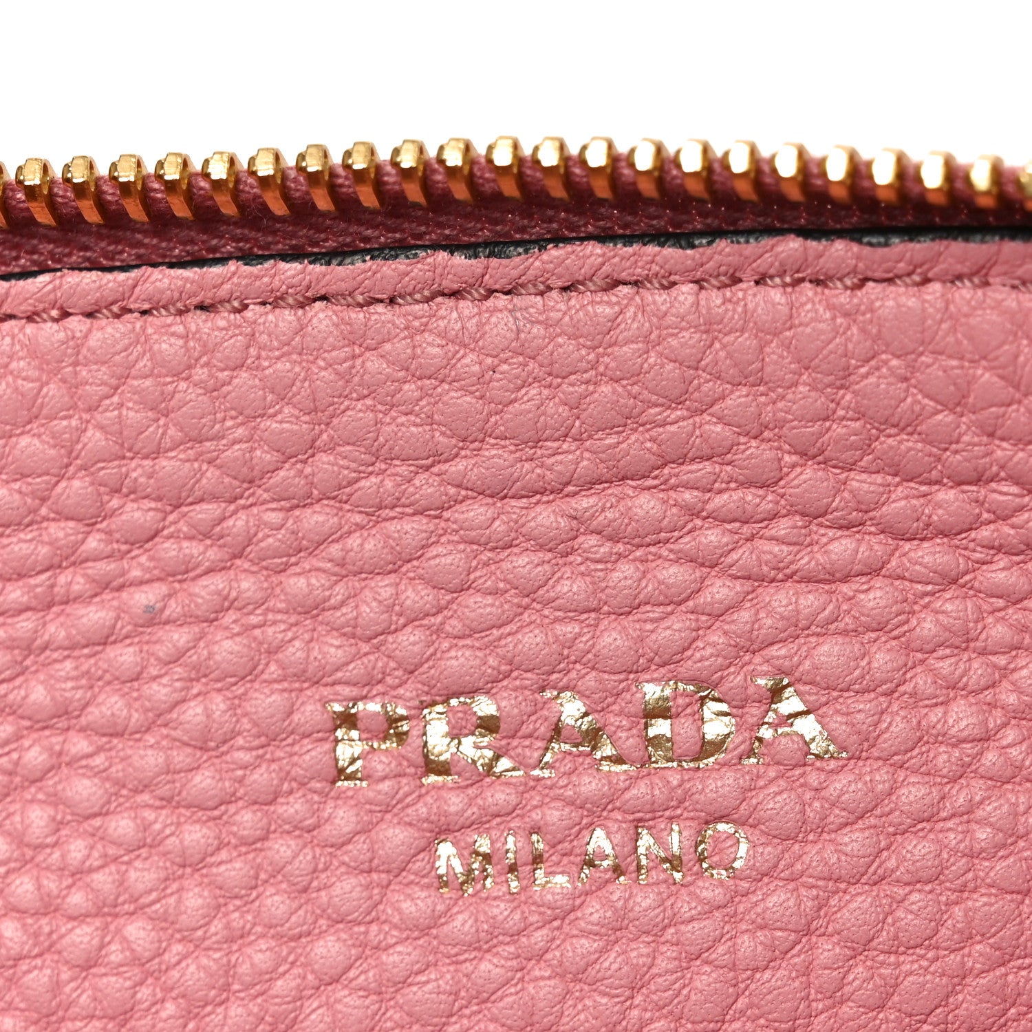 Prada Vitello Daino Top Handle Zip Tote Petalo 6 of 9