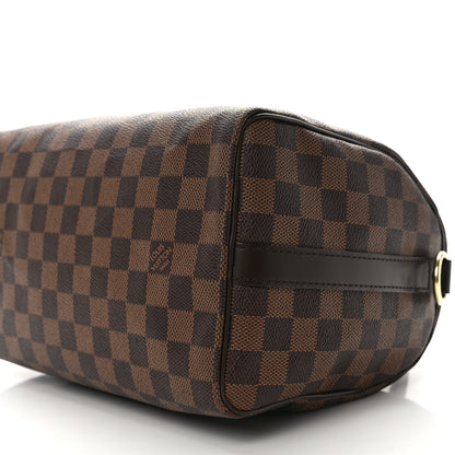 Louis Vuitton Damier Ebene Speedy Bandouliere 25 9 of 12